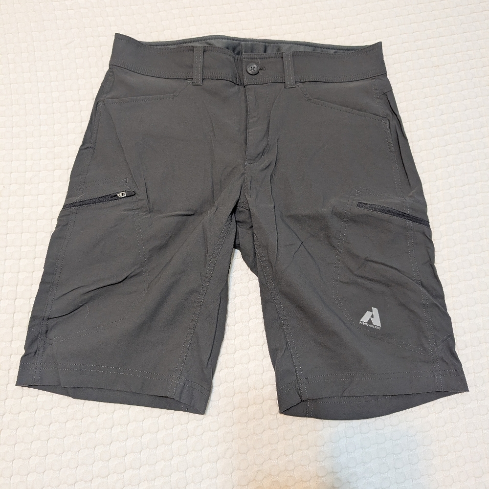 Mens Eddie Bauer First Ascent Shorts, Grey, W34